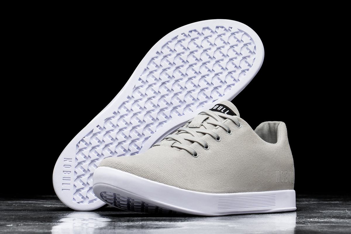 Basket Nobull Arctic Canvas Trainer Homme Grise | CB4508231