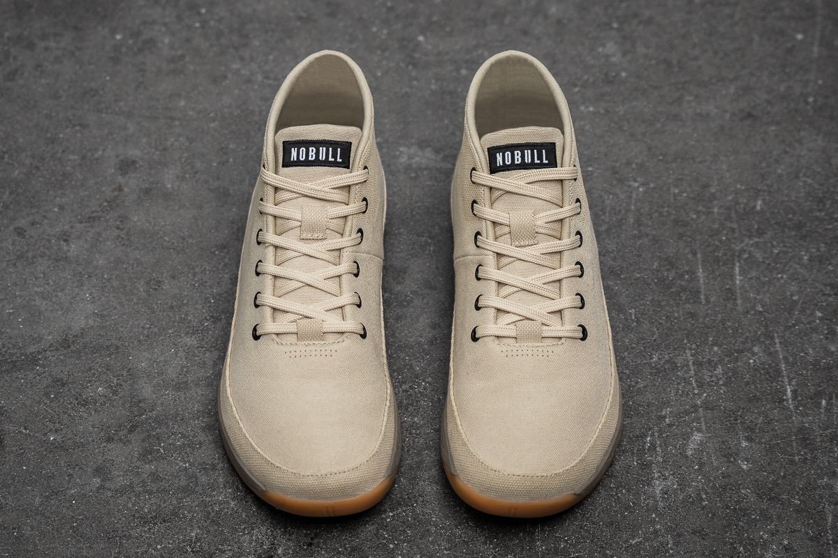 Basket Nobull Canvas Mid Trainer Homme Grise | OP7934206