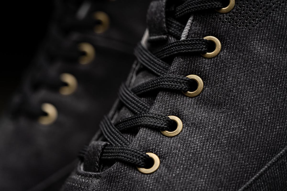 Basket Nobull Canvas Mid Trainer Homme Noir | SK7853964