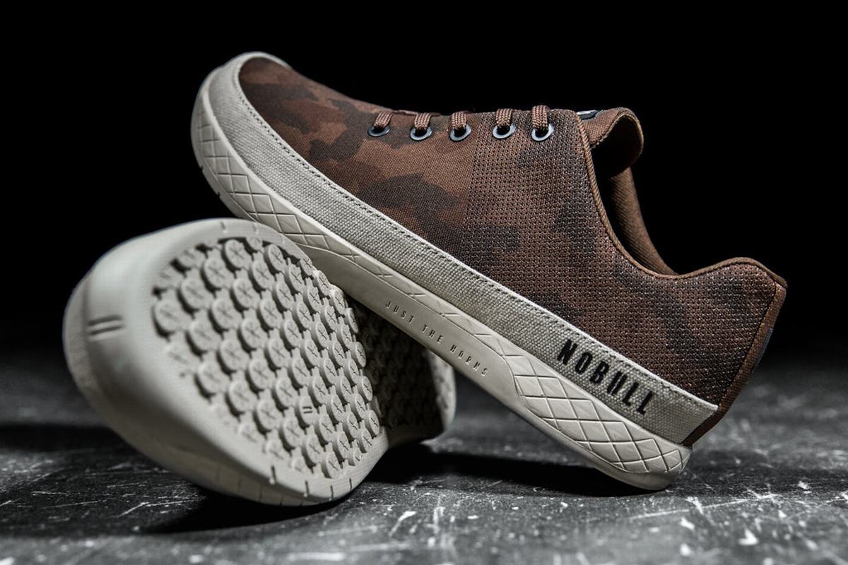 Basket Nobull Canvas Trainer Femme Camouflage | YE8695102