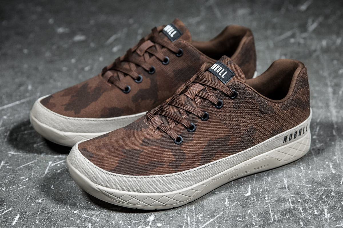 Basket Nobull Canvas Trainer Femme Camouflage | YE8695102