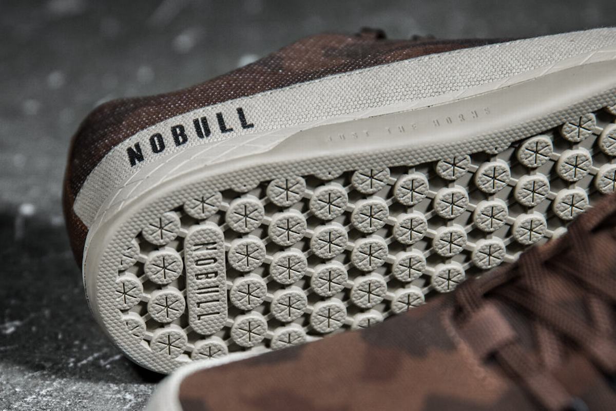 Basket Nobull Canvas Trainer Femme Camouflage | YE8695102