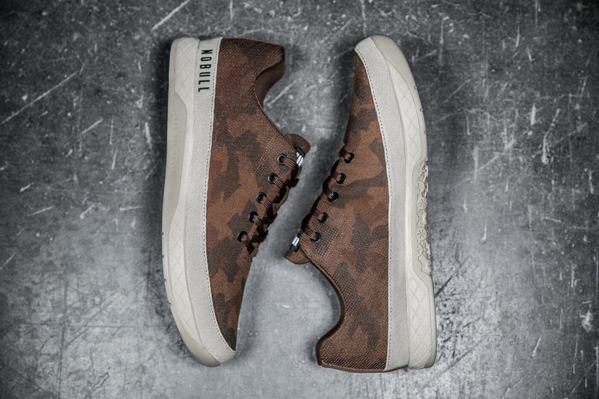 Basket Nobull Canvas Trainer Femme Camouflage | YE8695102