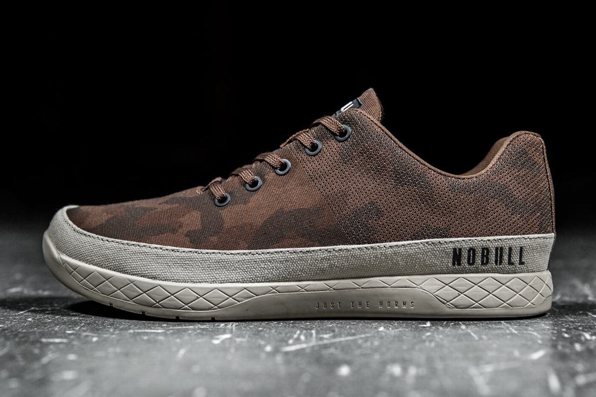 Basket Nobull Canvas Trainer Femme Camouflage | YE8695102