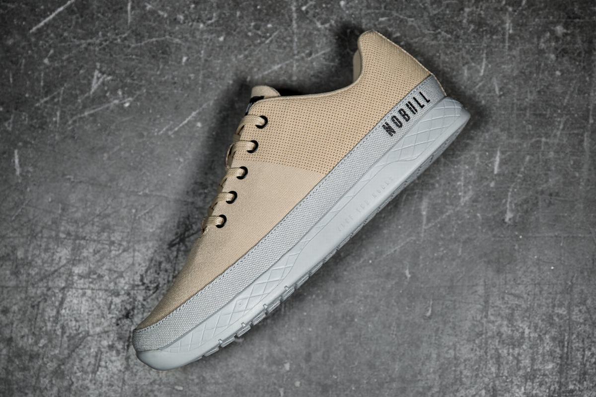 Basket Nobull Canvas Trainer Femme Grise | VY9362085