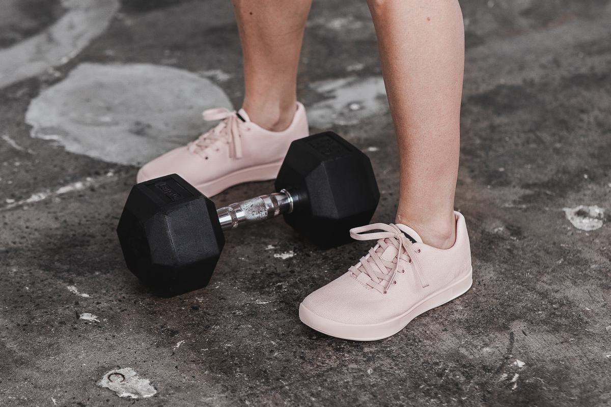 Basket Nobull Canvas Trainer Femme Rose | GM7963028