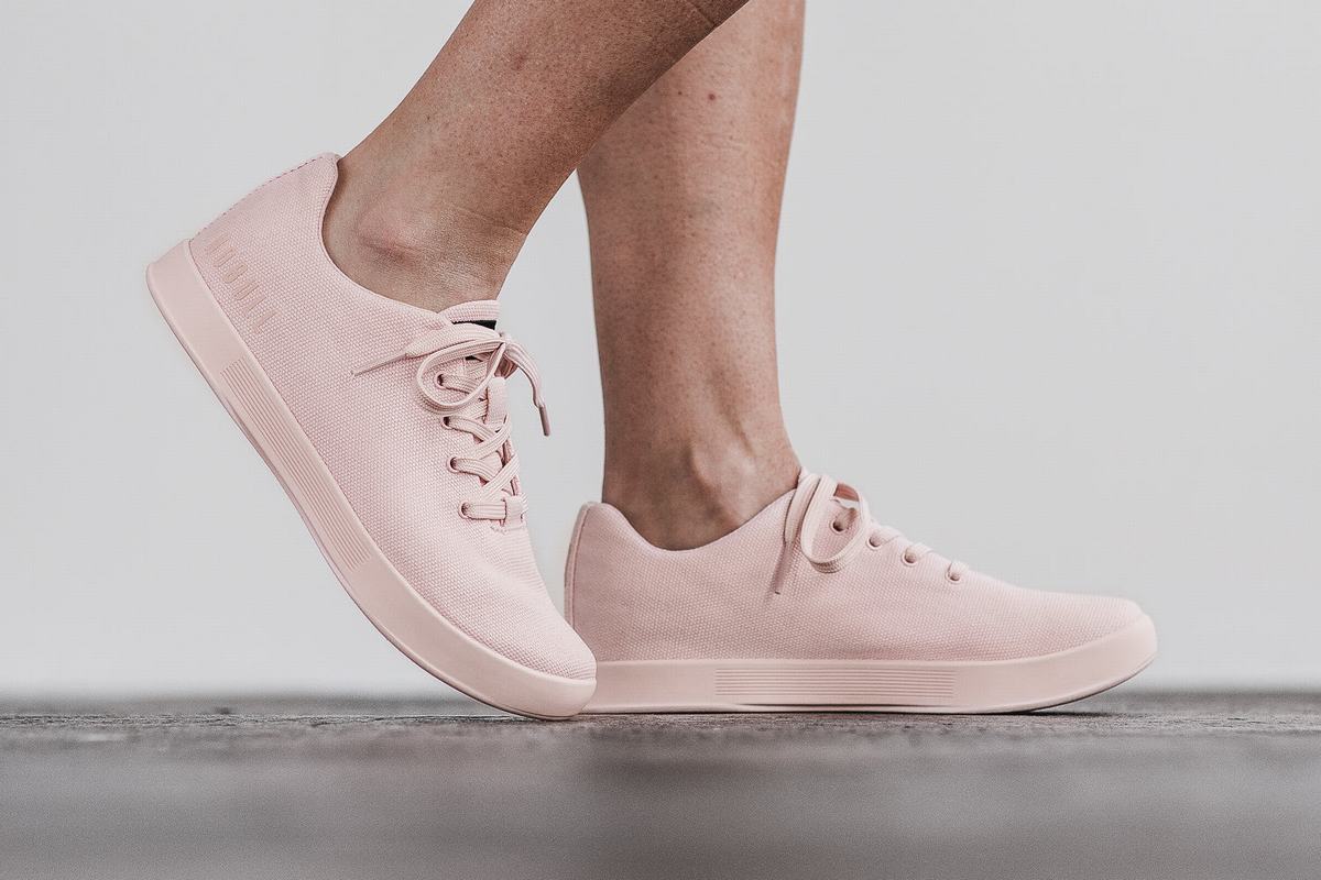 Basket Nobull Canvas Trainer Femme Rose | GM7963028