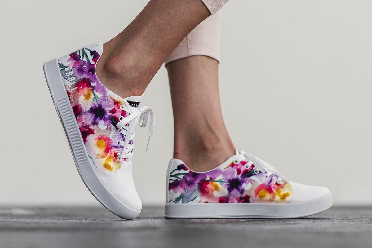 Basket Nobull Canvas Trainer Femme Violette | QD3185794