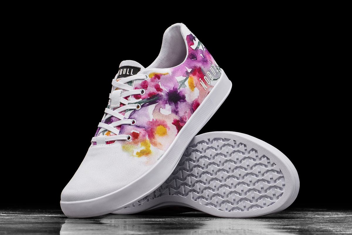 Basket Nobull Canvas Trainer Femme Violette | QD3185794