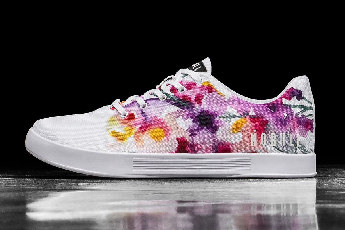 Basket Nobull Canvas Trainer Femme Violette | QD3185794