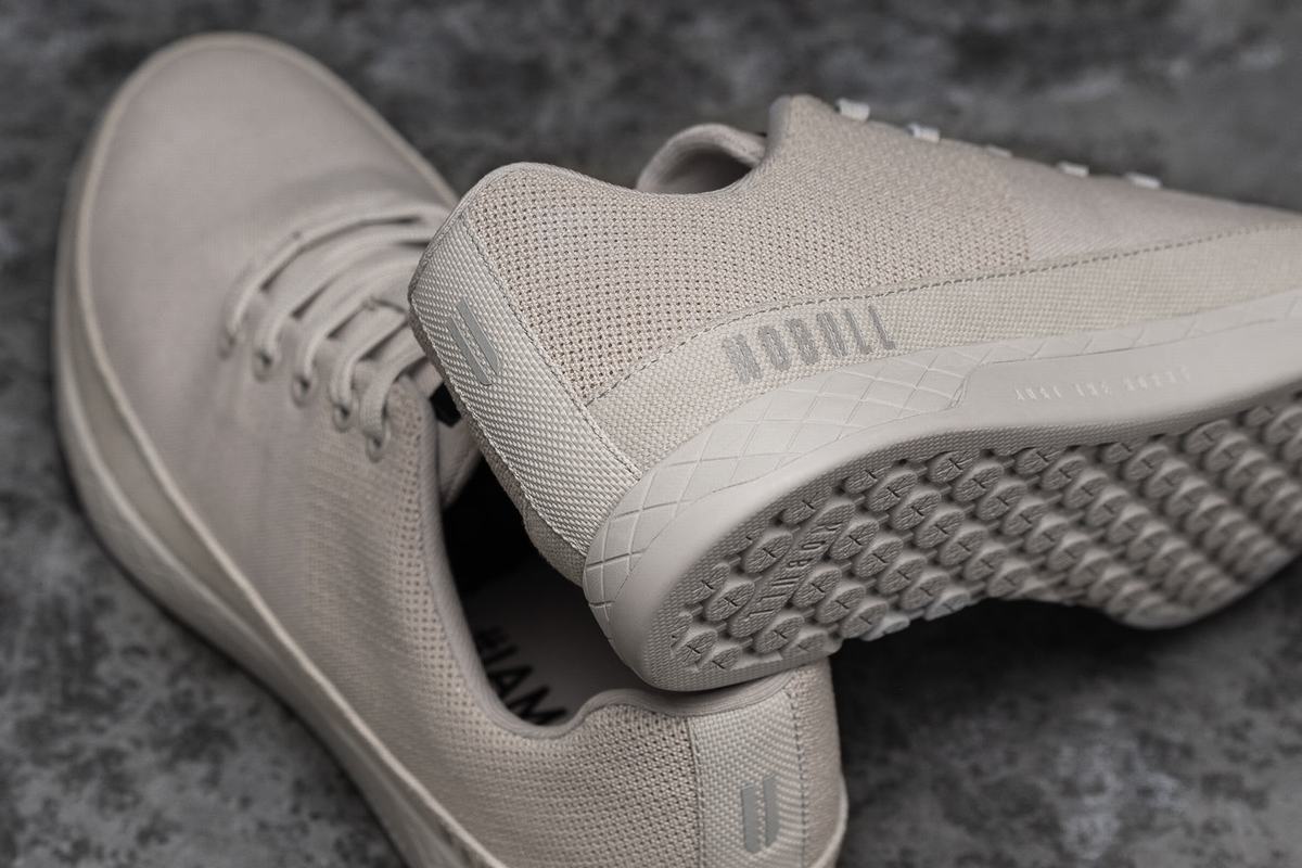 Basket Nobull Canvas Trainer Homme Grise | DM0942137