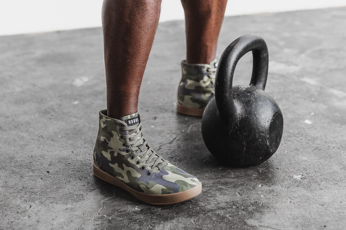 Basket Nobull High-Top Canvas Trainer Homme Camouflage | BY5162048
