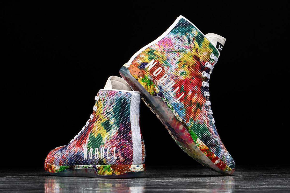 Basket Nobull High-Top Pride Art Work Trainer Homme Multicolore | FN9731048