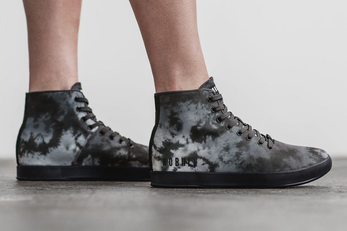 Basket Nobull High-Top Tie-Dye Canvas Trainer Femme Violette | AY2168974