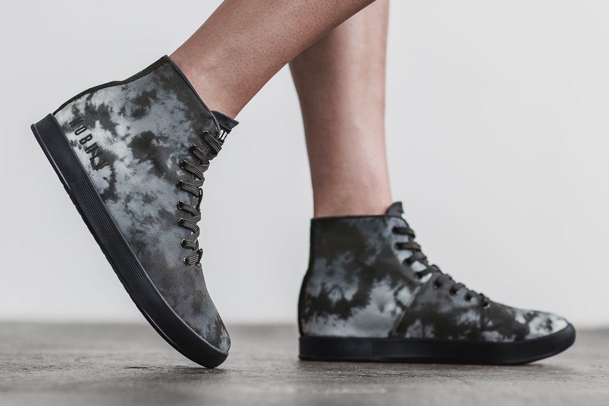 Basket Nobull High-Top Tie-Dye Canvas Trainer Femme Violette | AY2168974
