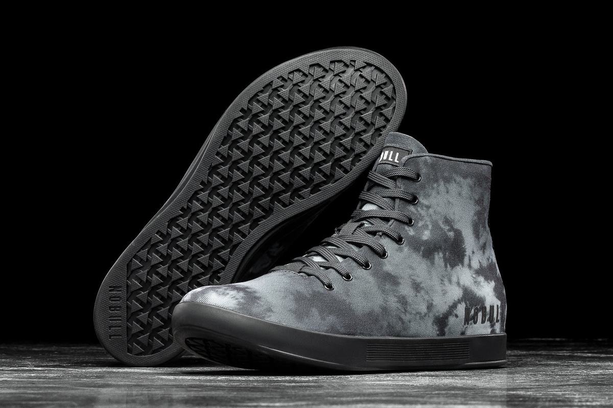 Basket Nobull High-Top Tie-Dye Canvas Trainer Femme Violette | AY2168974