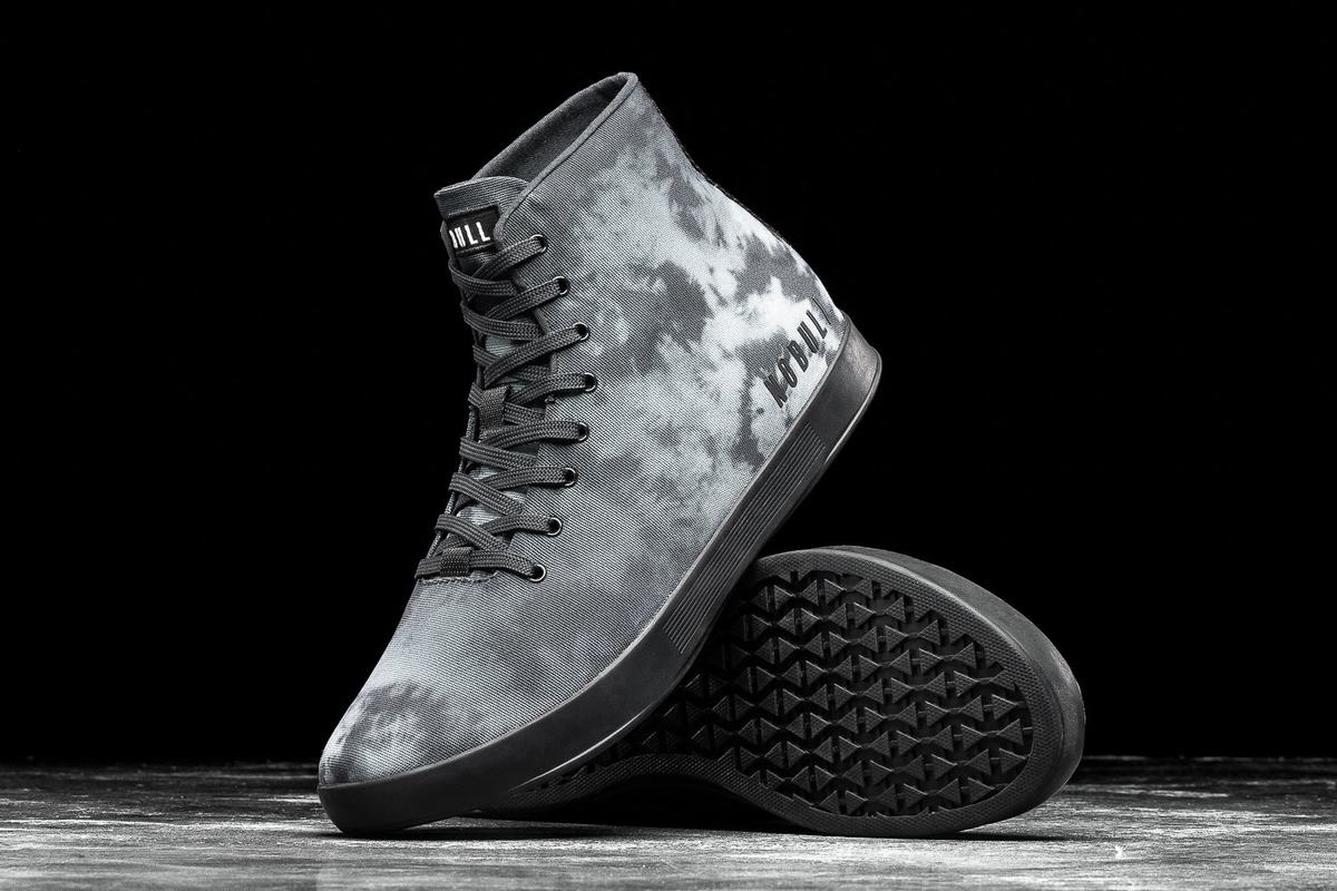 Basket Nobull High-Top Tie-Dye Canvas Trainer Femme Violette | AY2168974