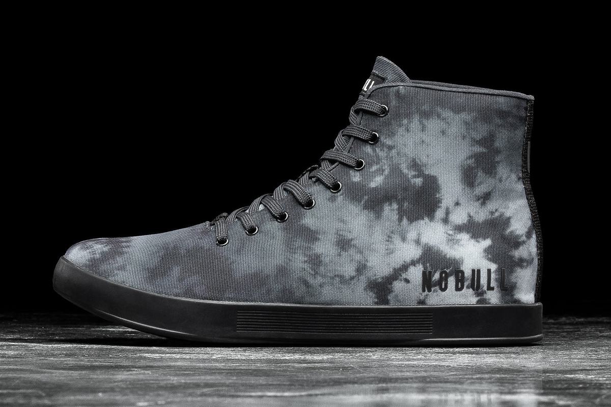 Basket Nobull High-Top Tie-Dye Canvas Trainer Femme Violette | AY2168974