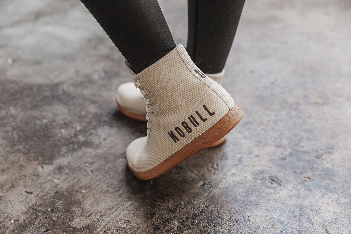 Basket Nobull High-Top Trainer Femme Blanche | XF3056149