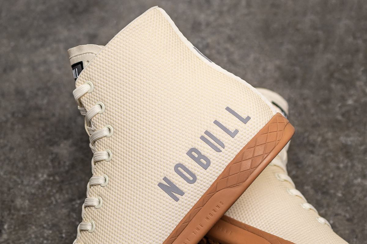 Basket Nobull High-Top Trainer Femme Blanche | XF3056149