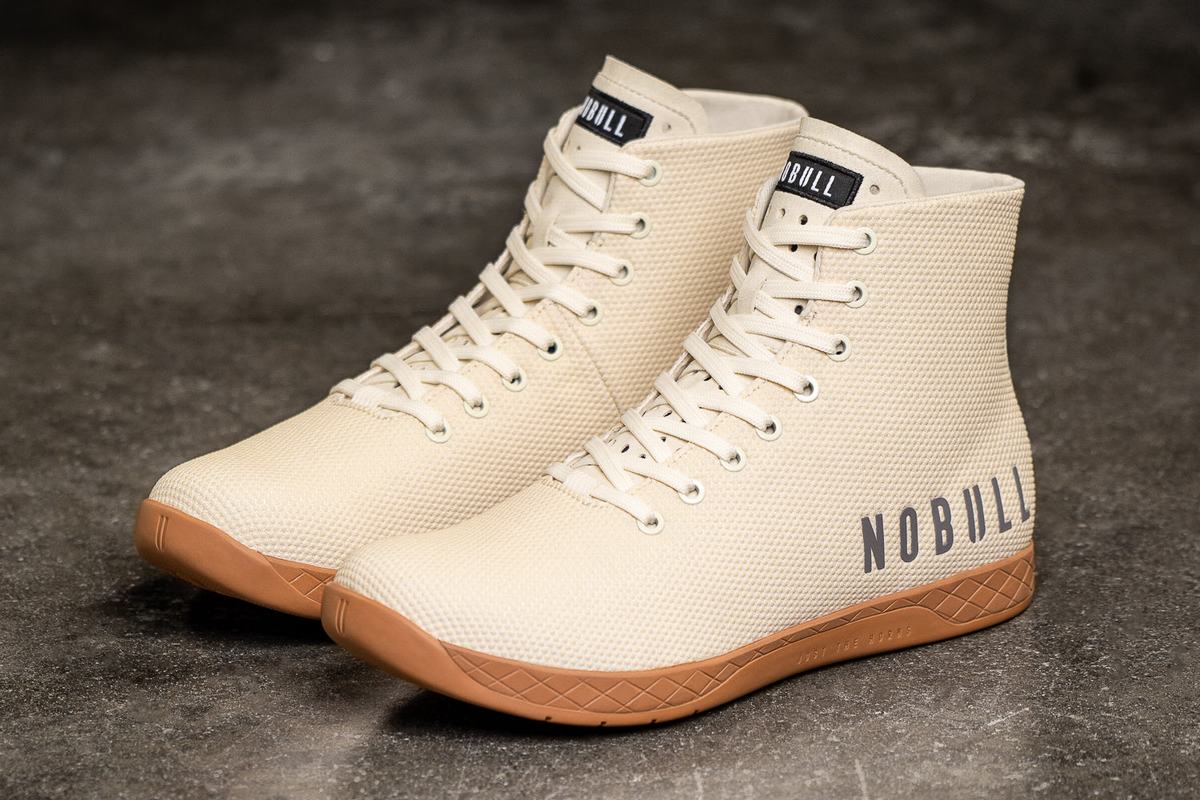 Basket Nobull High-Top Trainer Femme Blanche | XF3056149
