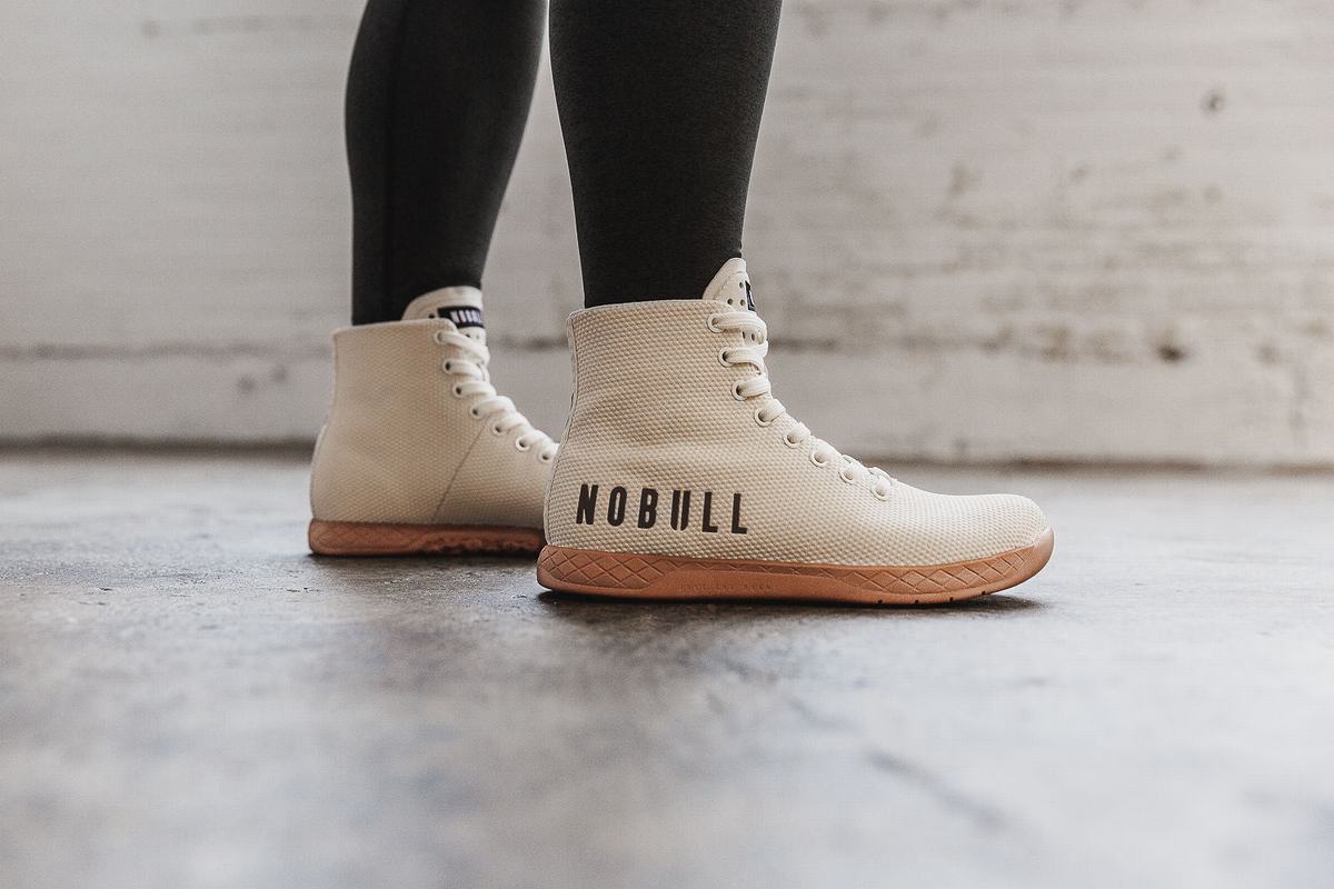 Basket Nobull High-Top Trainer Femme Blanche | XF3056149