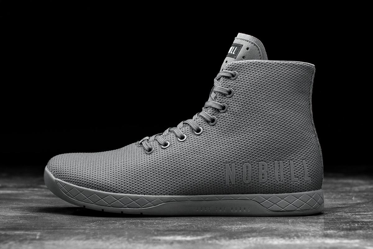 Basket Nobull High-Top Trainer Femme Grise Foncé | DK3865172