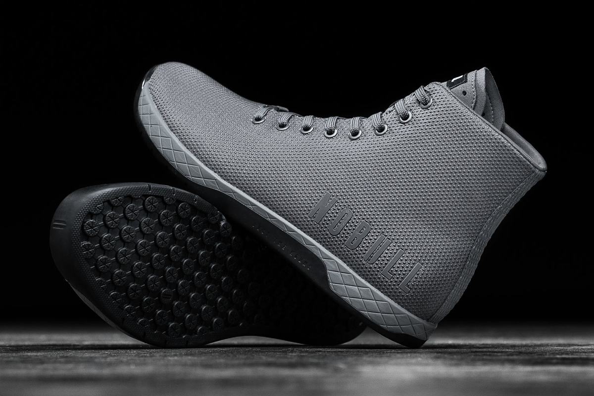 Basket Nobull High-Top Trainer Homme Grise Foncé Noir | AZ2975018