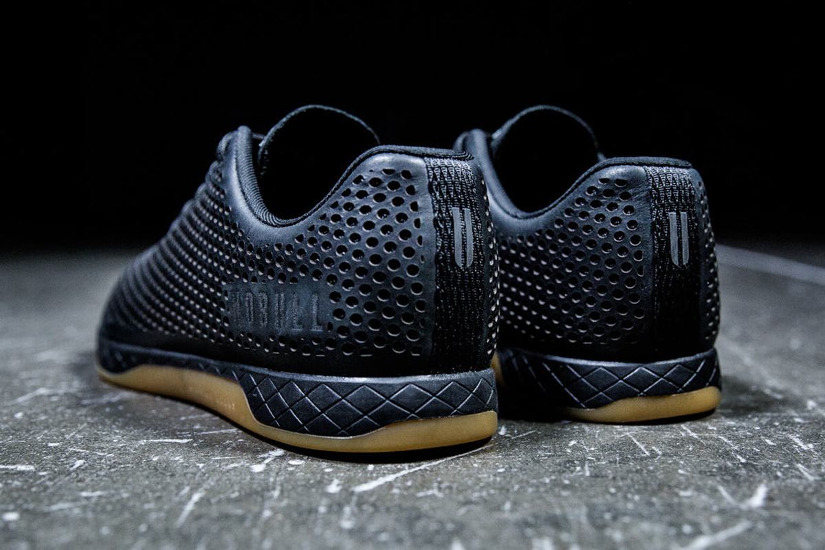 Basket Nobull Leather Trainer Homme Noir | DB3098641