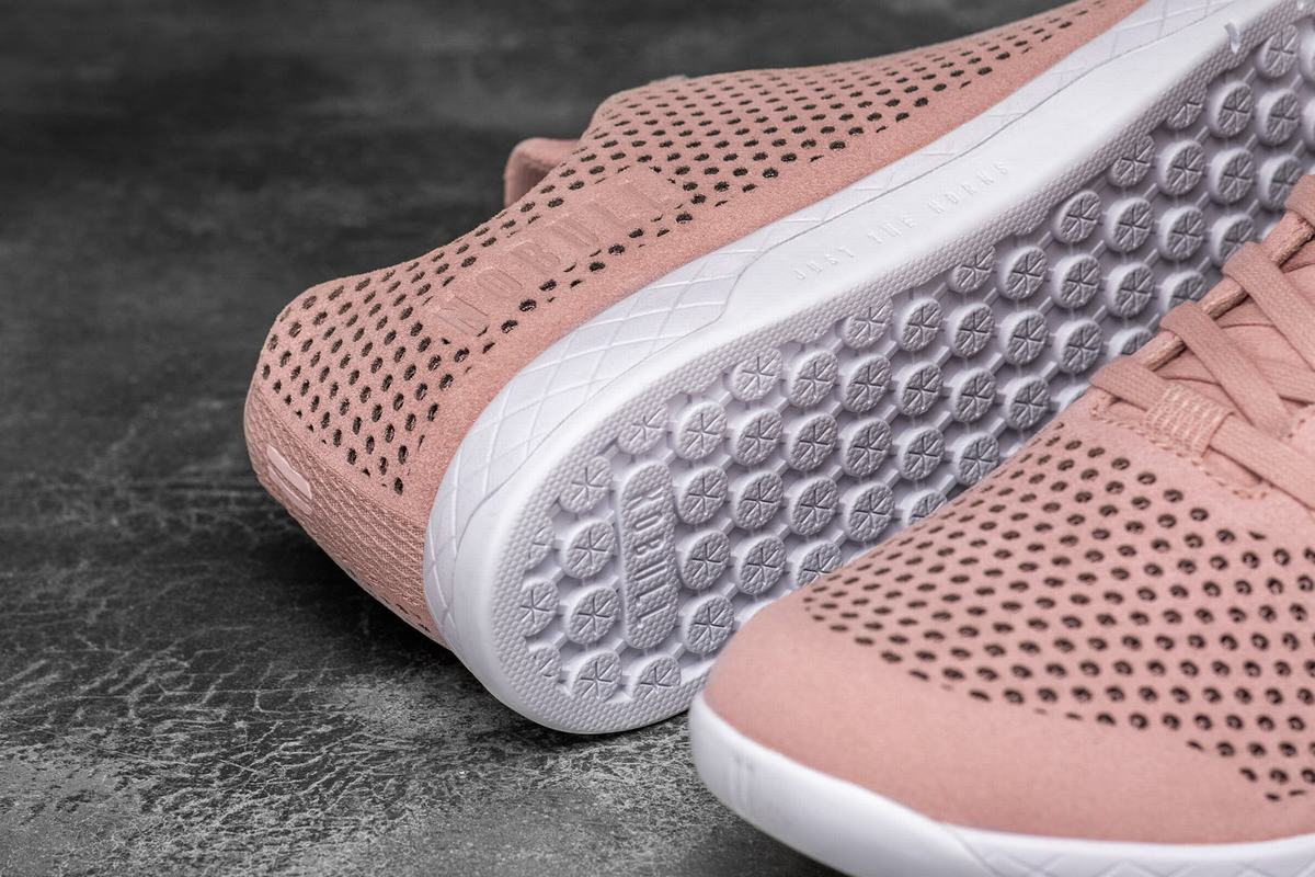 Basket Nobull Suede Trainer Femme Blanche | CM8429537