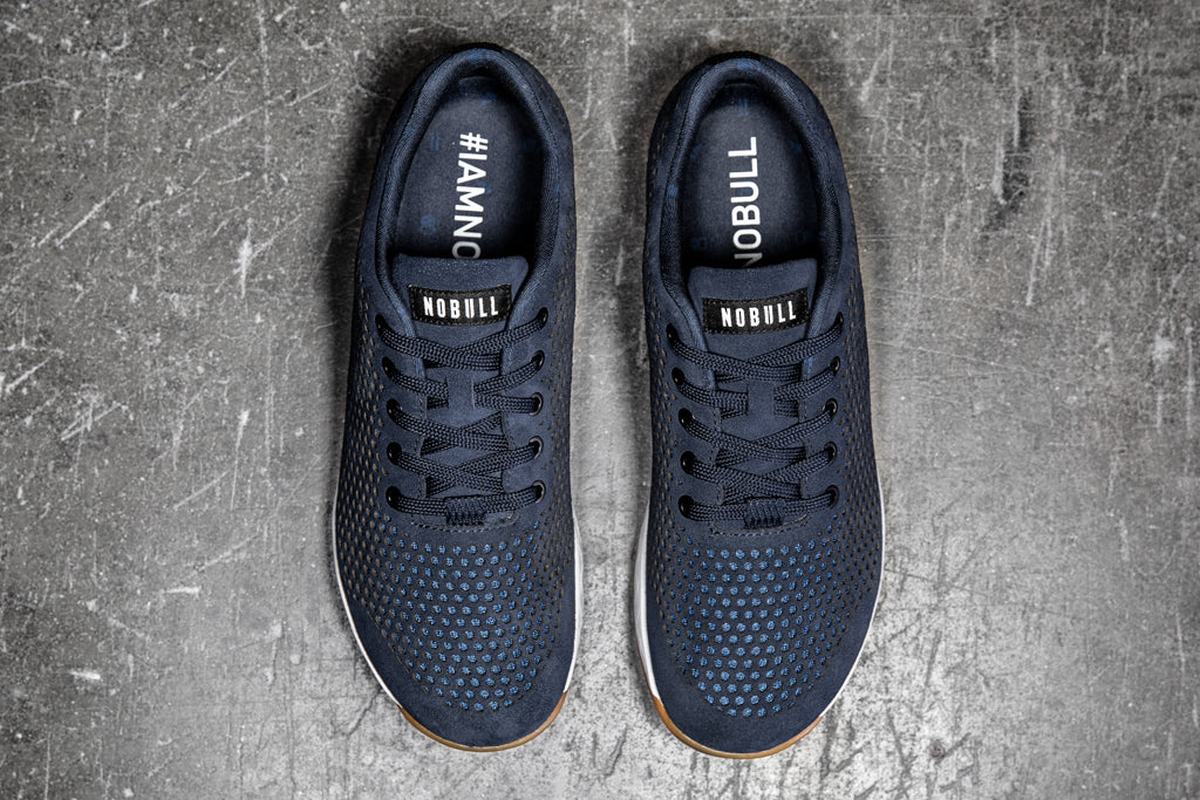Basket Nobull Suede Trainer Homme Bleu Marine | CO4081396