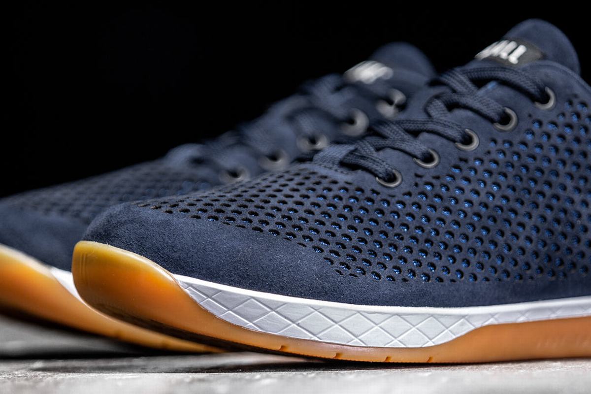 Basket Nobull Suede Trainer Homme Bleu Marine | CO4081396