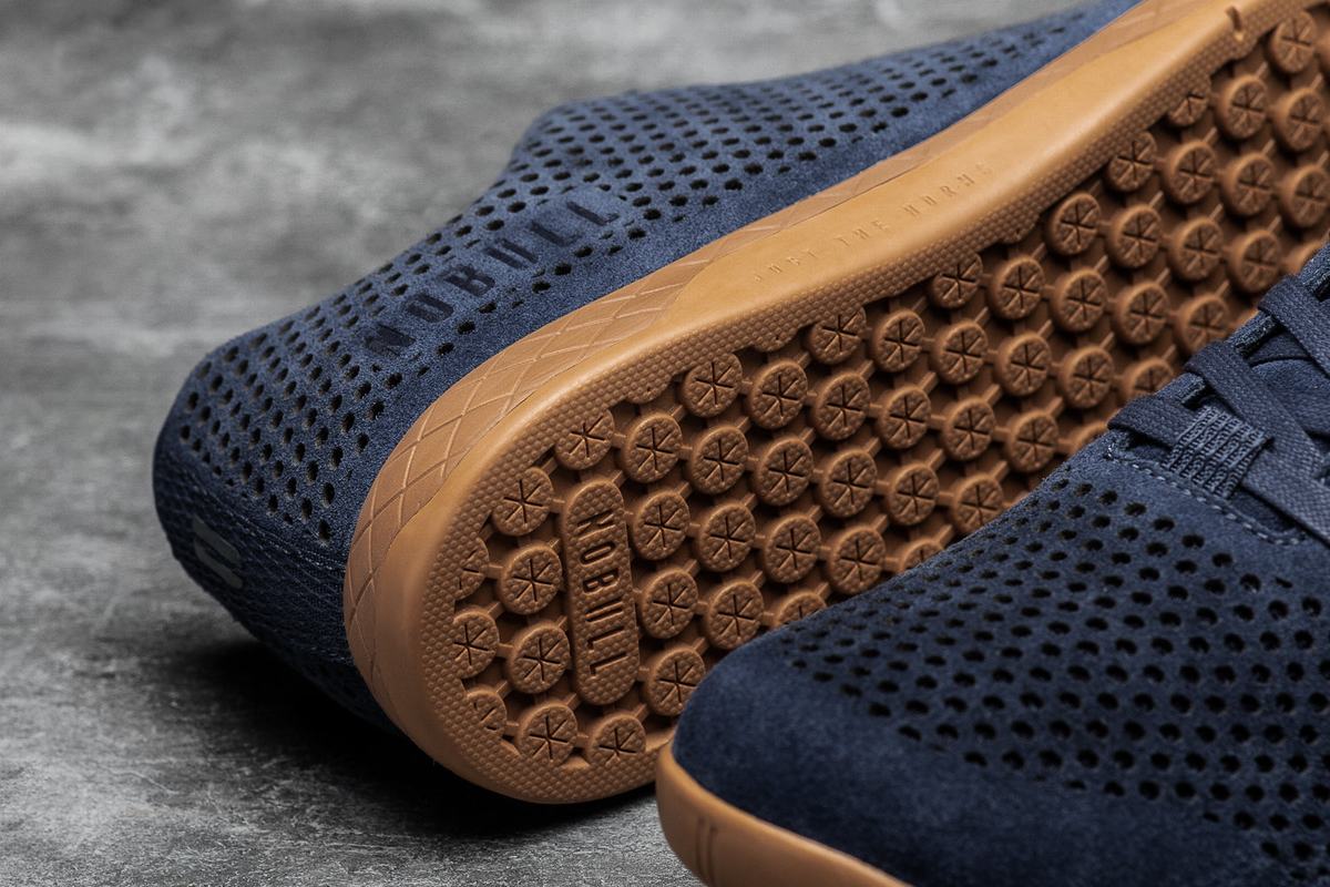 Basket Nobull Suede Trainer Homme Bleu Marine | VL9286503