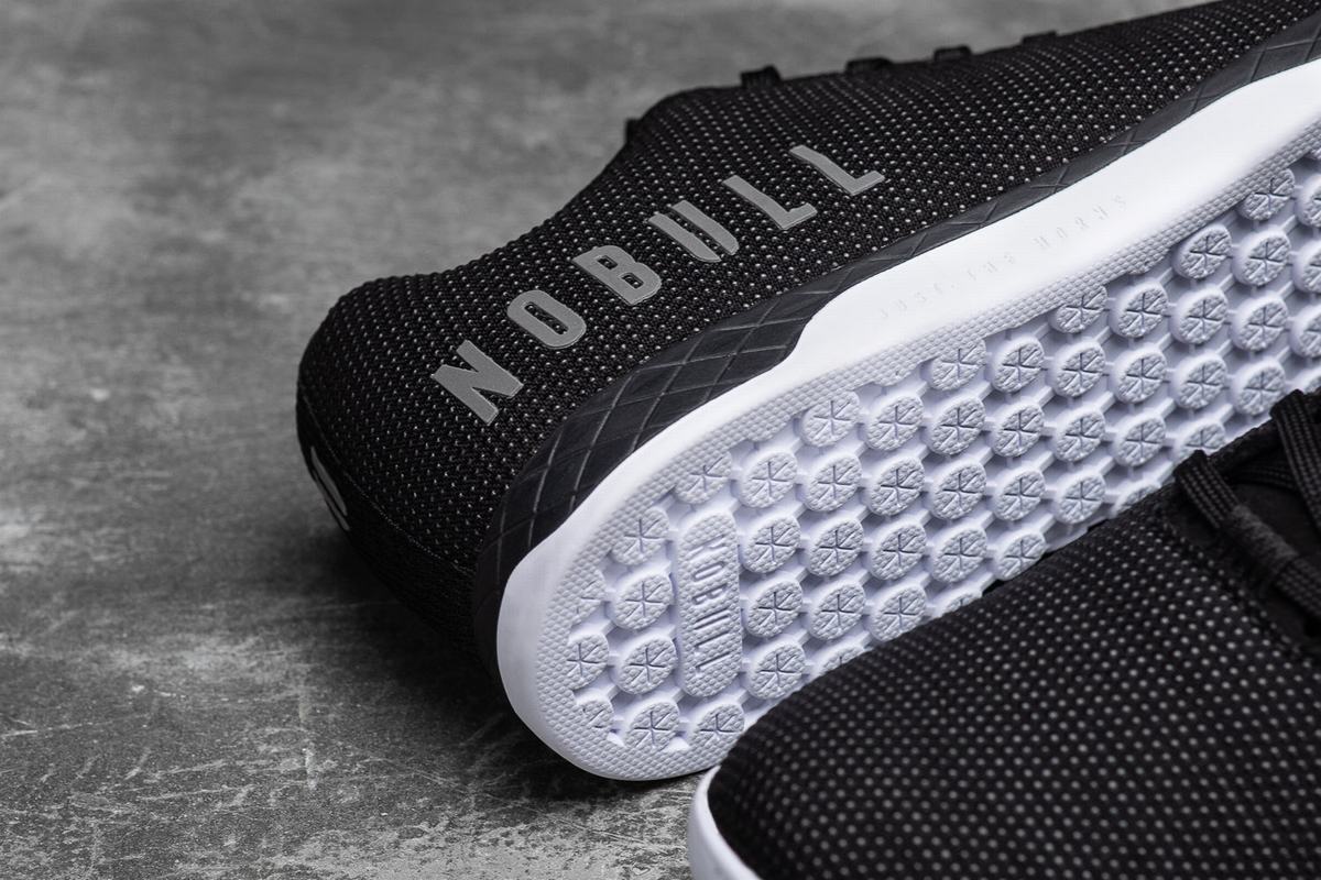 Basket Nobull Superfabric And Trainer Homme Noir Blanche | CZ6391750