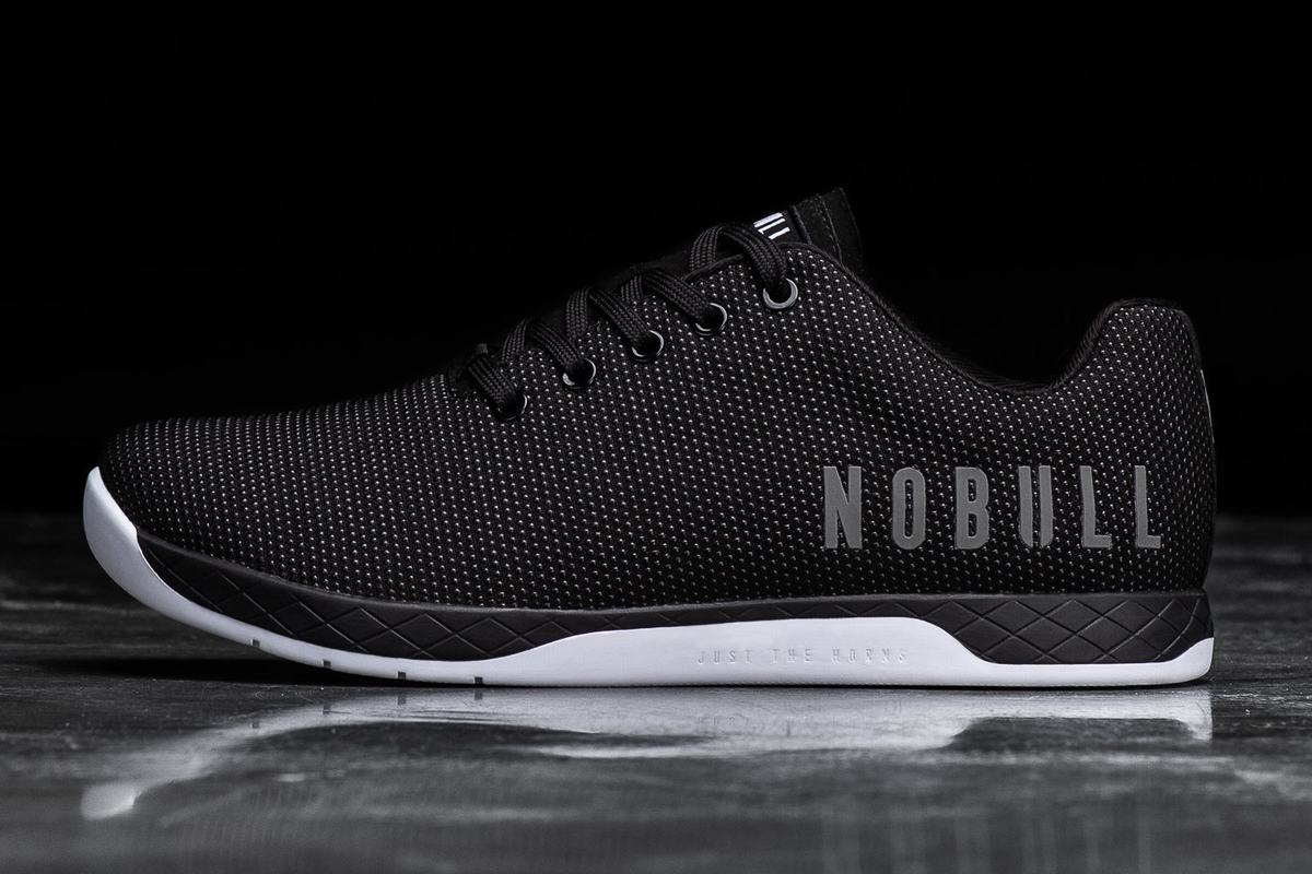 Basket Nobull Superfabric And Trainer Homme Noir Blanche | CZ6391750