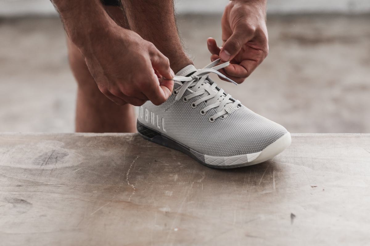 Basket Nobull Superfabric Arctic Trainer Homme Grise | DV8479356