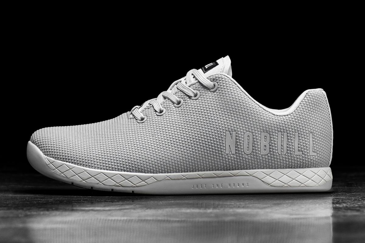 Basket Nobull Superfabric Arctic Trainer Homme Grise | EB4379082