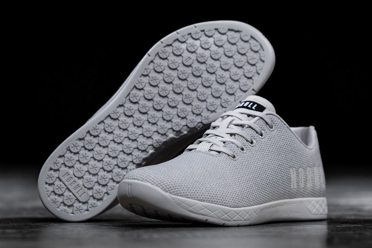 Basket Nobull Superfabric Arctic Trainer Femme Grise | IP0875396