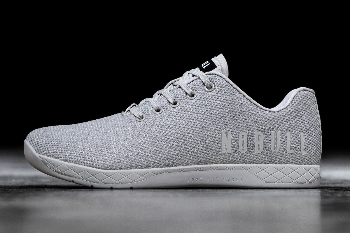 Basket Nobull Superfabric Arctic Trainer Femme Grise | IP0875396