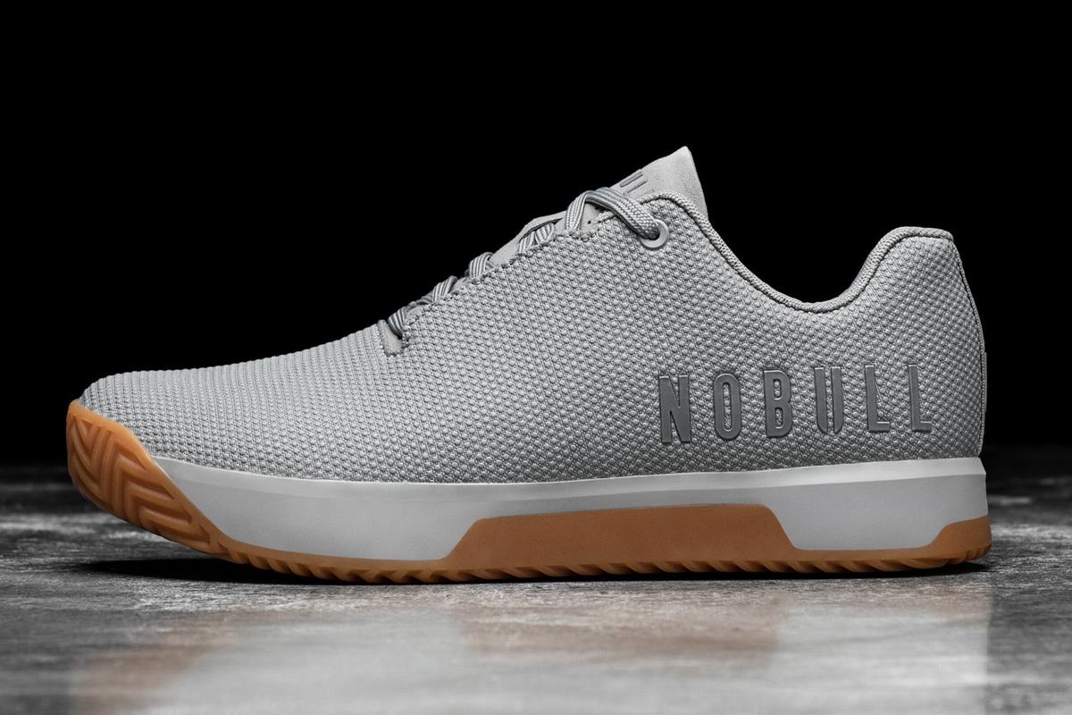 Basket Nobull Superfabric Arctic Trainer Homme Grise Marron | OB8726935