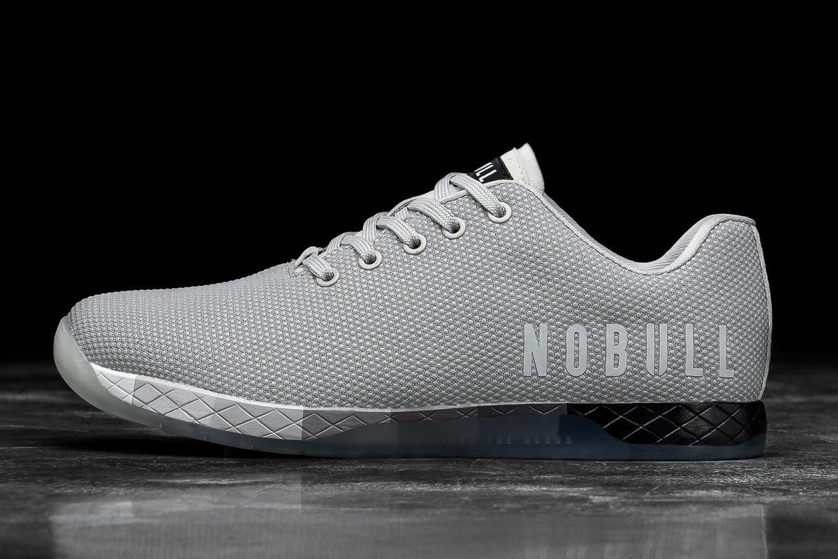 Basket Nobull Superfabric Arctic Trainer Femme Grise | OW9186072