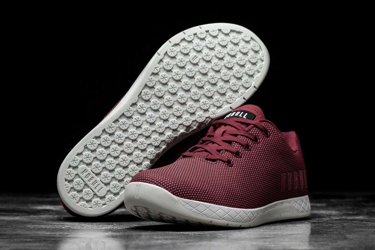 Basket Nobull Superfabric Arctic Trainer Femme Rouge Foncé | XT8216450