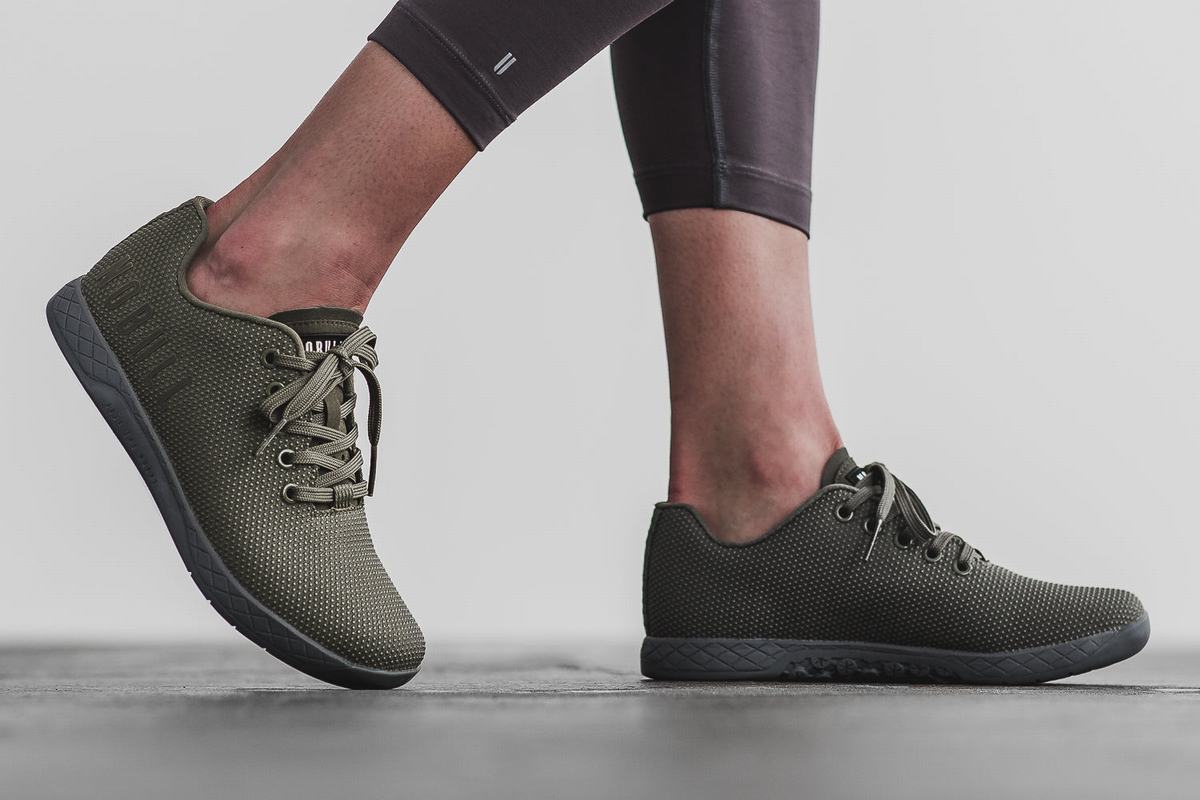 Basket Nobull Superfabric Army Trainer Femme Grise | EA4609375