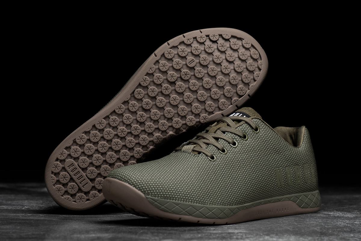 Basket Nobull Superfabric Army Trainer Homme Vert Olive | OP1769208