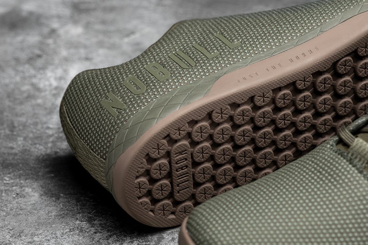 Basket Nobull Superfabric Army Trainer Homme Vert Olive | OP1769208