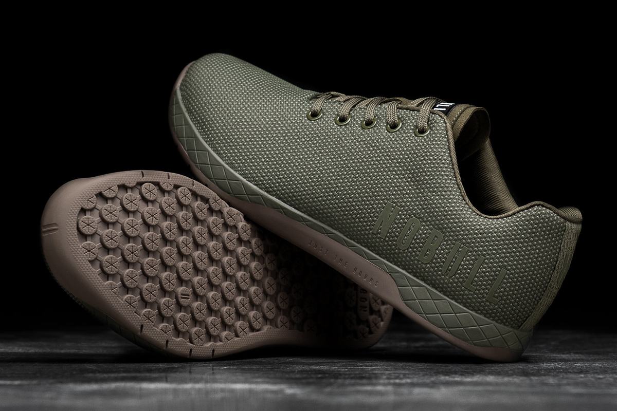 Basket Nobull Superfabric Army Trainer Homme Vert Olive | OP1769208