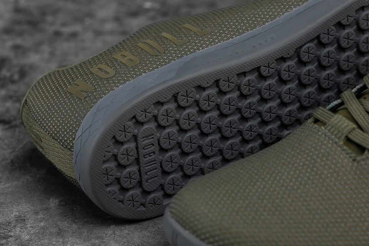 Basket Nobull Superfabric Army Trainer Homme Grise | PW0347916
