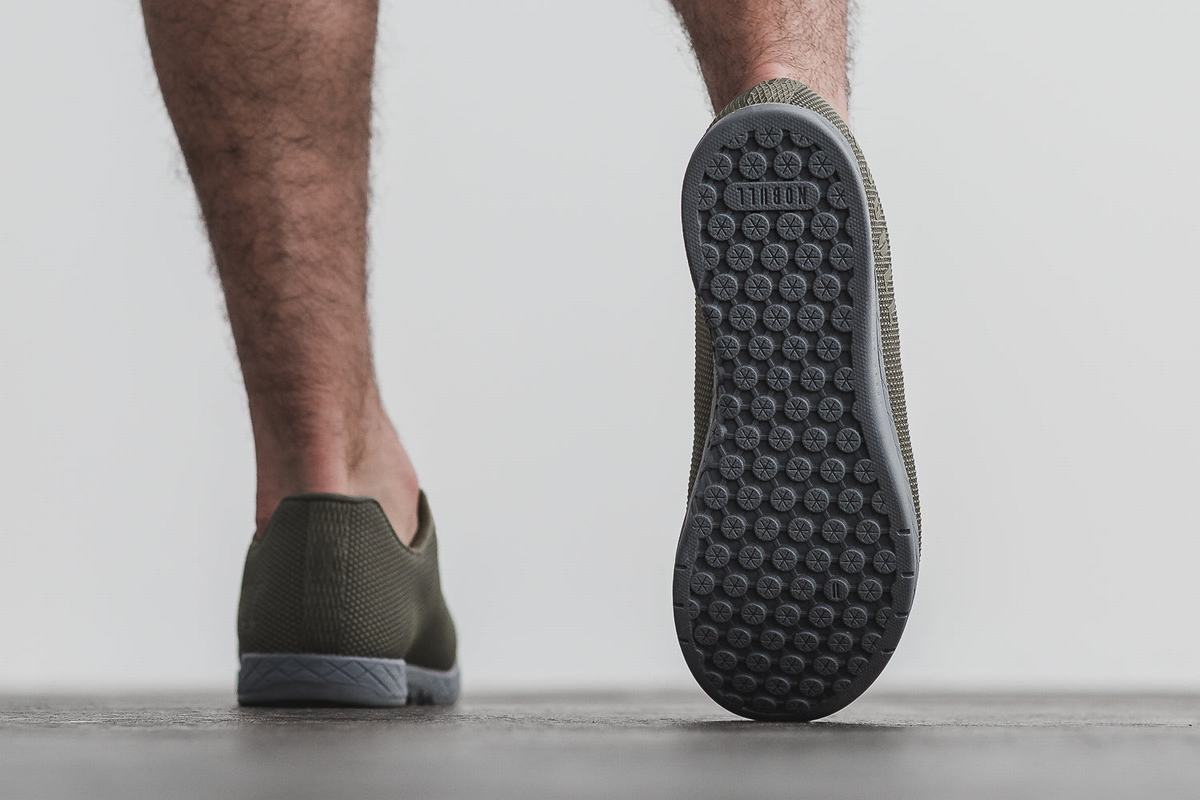 Basket Nobull Superfabric Army Trainer Homme Grise | PW0347916