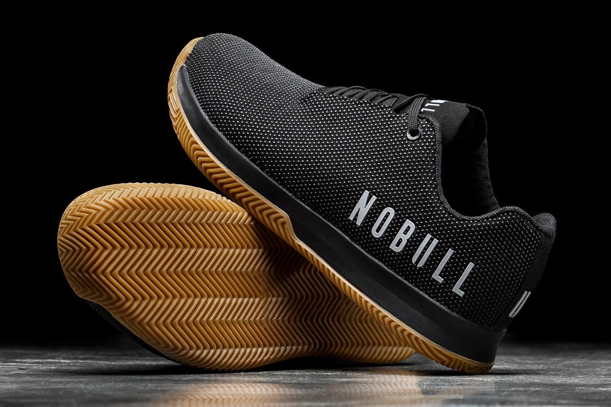 Basket Nobull Superfabric Court Trainer Femme Noir | TE6985213