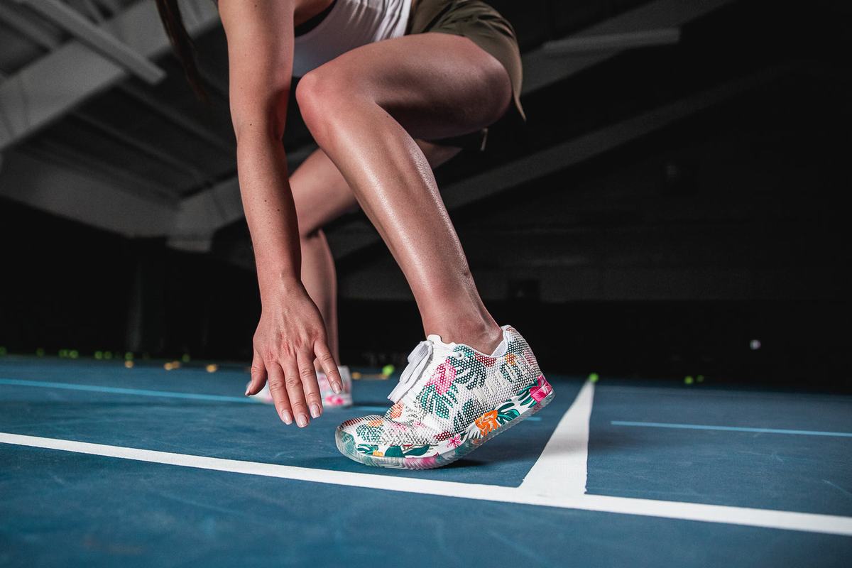 Basket Nobull Superfabric Court Trainer Femme Blanche | WR0615273